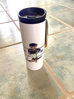 Ski Polo Bear Tumbler by Polo Ralph Lauren.NWT